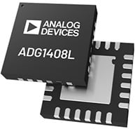 Image of Analog Devices ADG1408L: Enhancing Multiplexing Efficiency with Low RON and Dual Voltage Compatibility