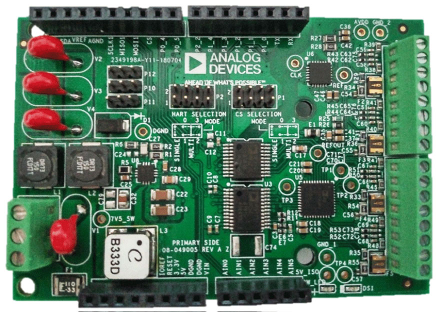 Image of Analog Devices CN0414 with HART Compatibility for Robust Diagnostics in Industrial Environments