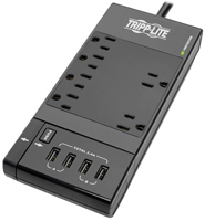 Image of Home and Office Surge Protectors with Antimicrobial Protection