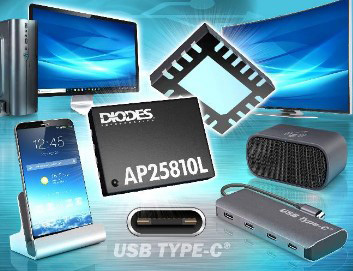 Image of Diodes' AP25810L USB-C DFP Controller: Enhanced Power Management and Compatibility