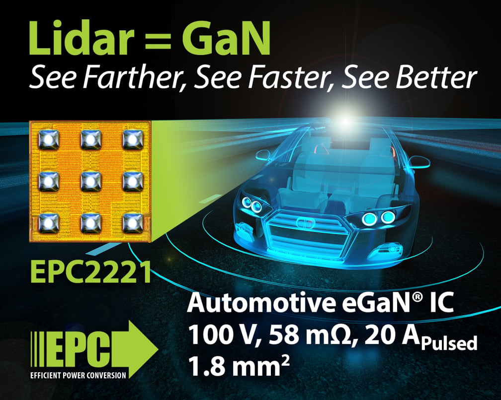 Image of EPC EPC2221: Enhancing Efficiency and Resolution with Gallium Nitride FETs