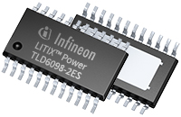 Image of Infineon Technologies TLD6098-2ES Automotive-Qualified Dual-Channel DC/DC Boost Controller for LED Drivers