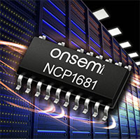 Image of onsemi NCP1681 PFC Controller IC for Bridgeless Totem-Pole PFC Topology