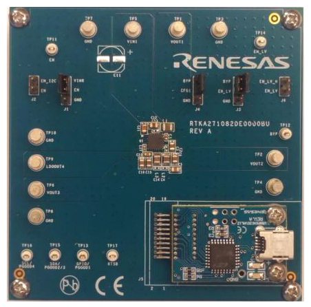 Image of Renesas RAA271082 PMIC for Automotive Camera and MCU Applications