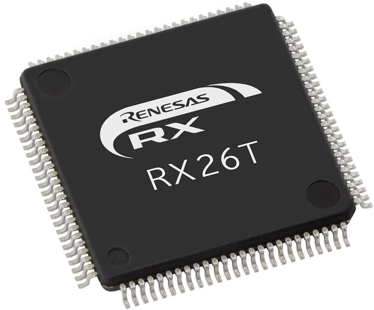 Image of Renesas' RX26T MCUs: High-Performance and Compact 32-bit Motor Control Solution