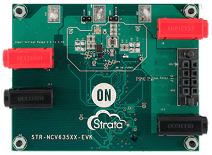 Image of onsemi STR-NCV6357-GEVB: An Evaluation Board for the NCV6357 Configurable Step-Down Converter with Flexible Operating Modes