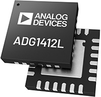 Image of Analog Devices' ADG1412L Quad SPST Switch: High Linearity and Low Distortion for Precise Signal Switching