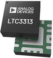 Image of Analog Devices' LTC3313: 5V, 15A Synchronous Step-Down Silent Switcher in 3mm x 3mm LQFN