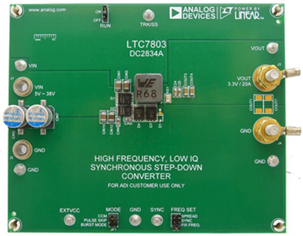 Image of Analog Devices: LTC7803, LTC7805, LTC7819 - Advanced 40V Synchronous Step-Down Controllers