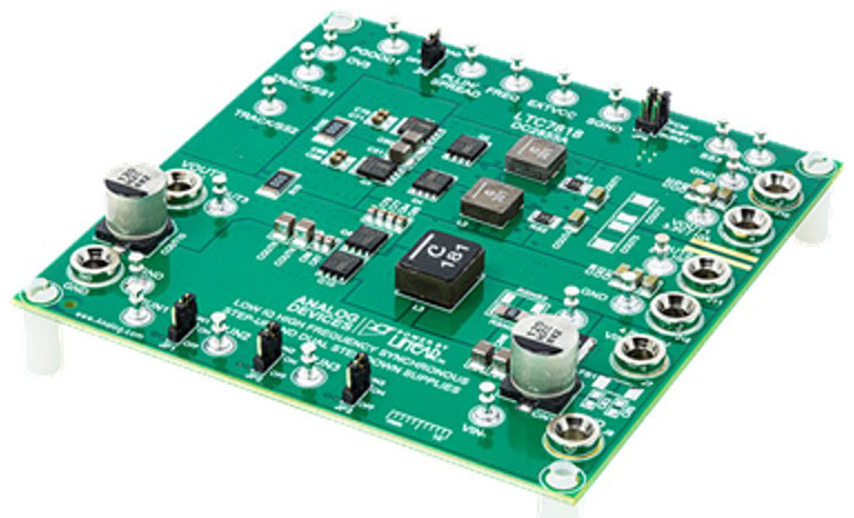 Image of Analog Devices' LTC7818 Synchronous Controller for Stable Power Output during Restart