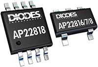 Image of Diodes' AP2281x Single-Channel, Current-Limited, High-Side Switches for USB and Hot-Swap Applications