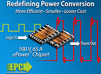 Image of EPC's ePower Chipset: High Performance and Compact Solution for High Power Density Applications