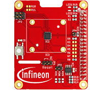 Image of Infineon's Plug-and-Play Evaluation Boards for TPM 2.0 on Raspberry Pi
