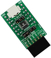 Image of Microchip MCP2221A USB-to-UART/I2C/SMBus Converter Development Platform