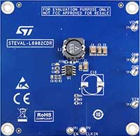 Image of STMicroelectronics Evaluation Board for L6982CDR Synchronous Monolithic Step-Down Regulator