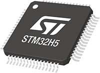 Image of STMicroelectronics' STM32H5x High-Performance Microcontrollers with Embedded Peripherals