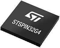 Image of STMicroelectronics STSPIN32G4: Unprecedented Integration and Flexibility in High-Performance 3-Phase Motor Controller