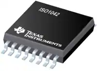 Image of Texas Instruments' ISO1042 Galvanically-Isolated CAN Transceiver for Harsh Industrial Environments