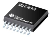 Image of Texas Instruments MUX36S08 和 MUX36D04：低电容、低漏电流、精密模拟多路复用器