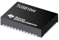 Image of 德州仪器 TUSB1044 用于 10Gbps 数据速率的 USB Type-C 再驱动器