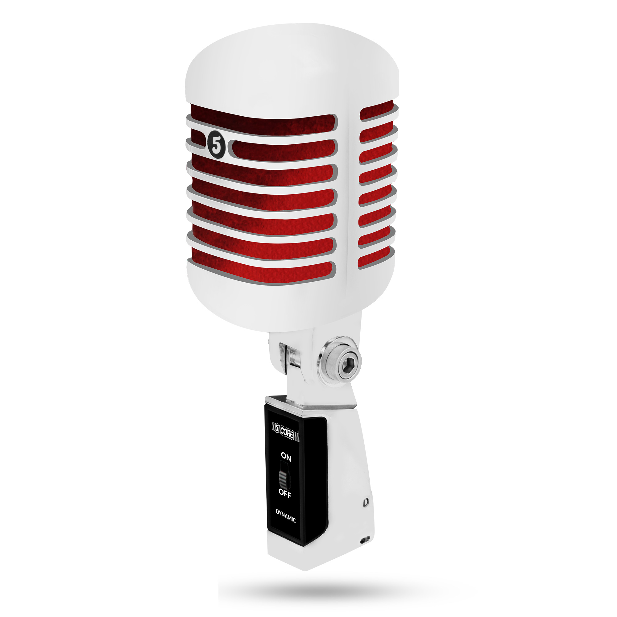 RTRO MIC CH RED